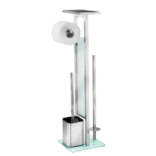 WC ščetka z držalom za toaletni papir Wenko Debar-image-2