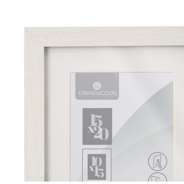 Bel samostoječ ali stenski  okvir 17,5x22,5 cm Sencillo – Casa Selección-image-3