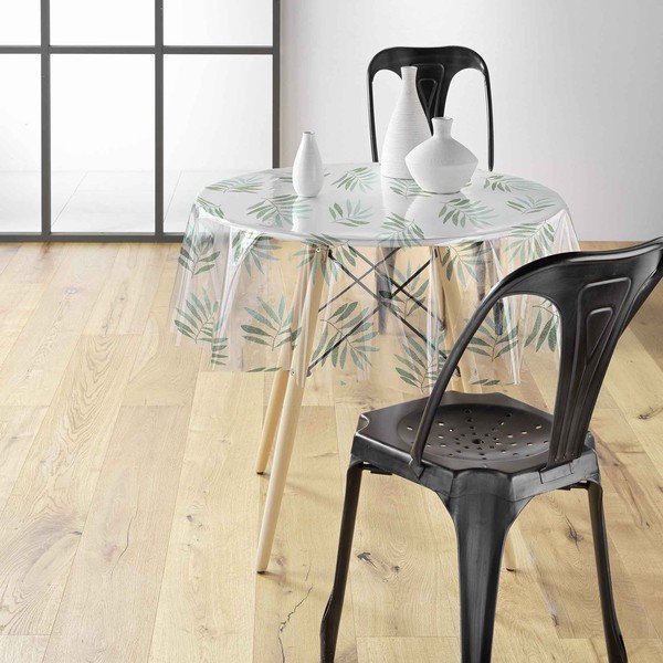 Povoščen namizni prt ø 140 cm Verdalis – douceur d'intérieur-image-1