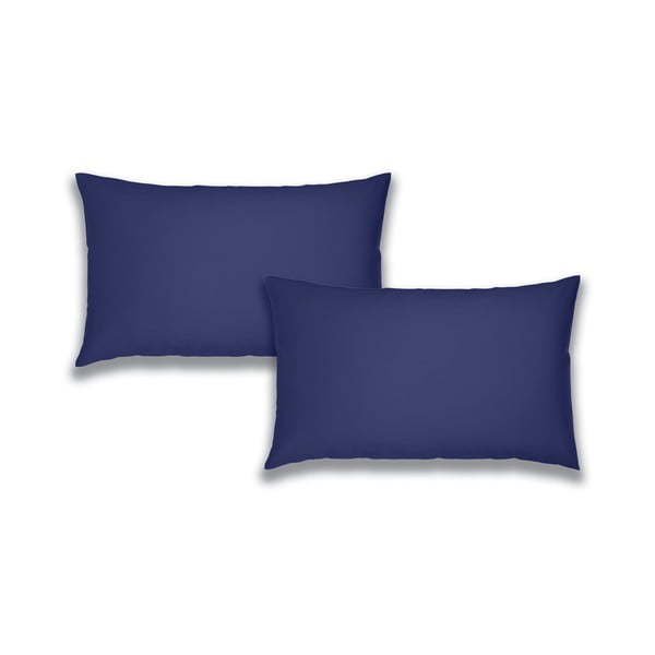 Prevleke za vzglavnik iz bombažnega perkala v kompletu 2 ks 50x75 cm Cotton Percale – Bianca