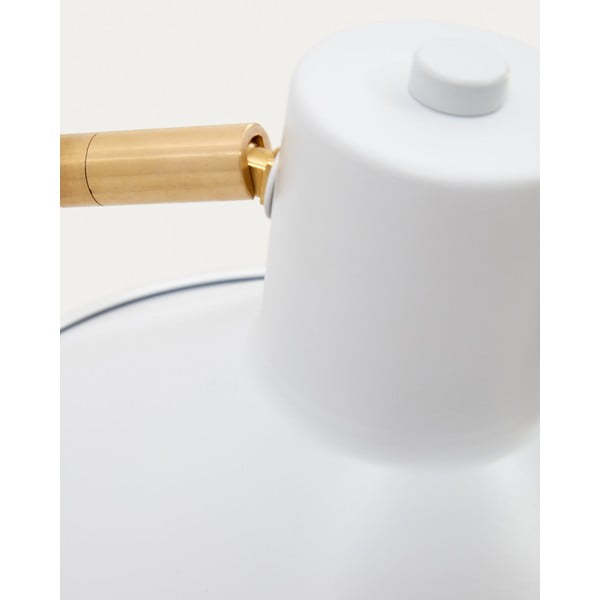 Bela stenska svetilka ø 20 cm Aria – Kave Home-image-2