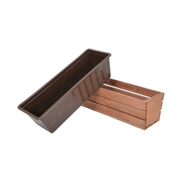 Leseno cvetlično korito 51 cm Modern – Rojaplast-image-2