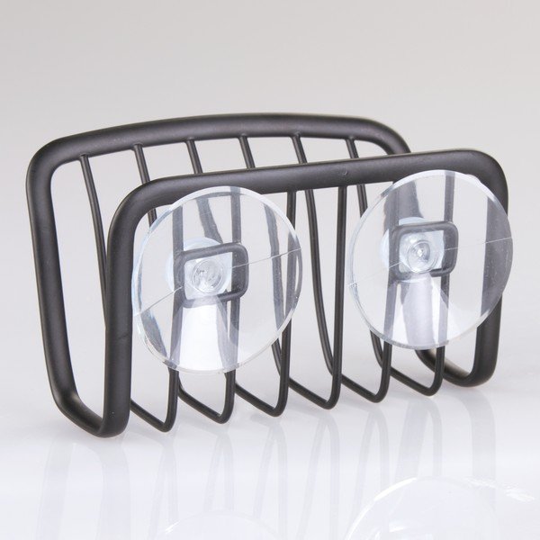 Črno kovinsko držalo s priseski iDesign Axis, 6,5 x 14 cm-image-1