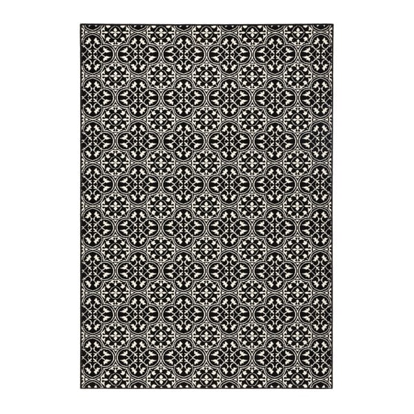 Črna preproga Hanse Home Gloria Pattern, 200 x 290 cm