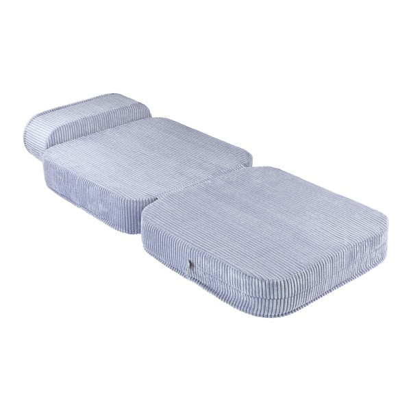 Moder otroški fotelj iz rebrastega žameta Flip – Wigiwama-image-2