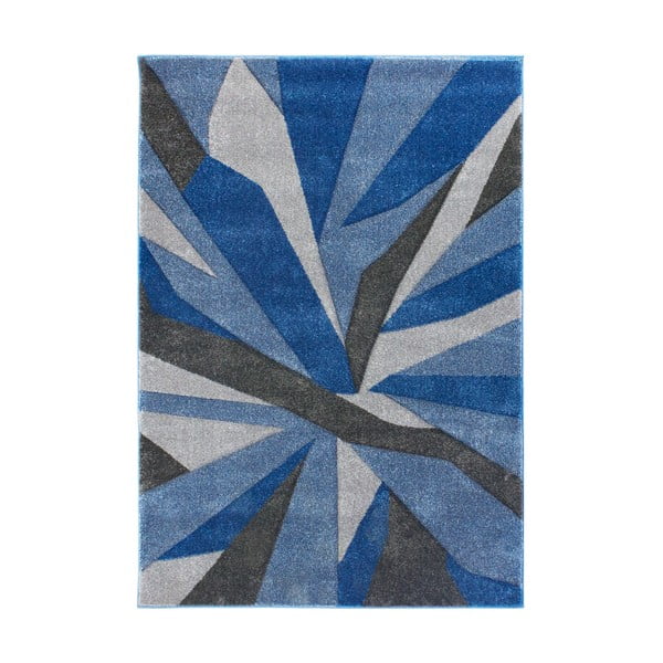 Modro-siva preproga Flair Rugs Shatter Blue Grey, 160 x 230 cm