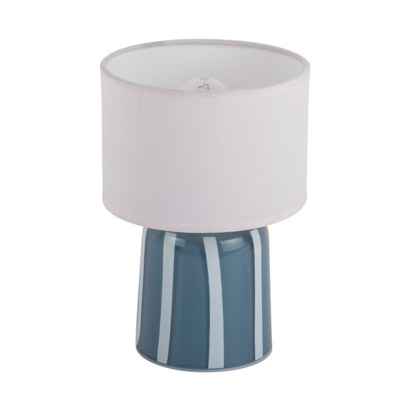 Modra kovinska LED namizna svetilka (višina 20 cm) Verano LED – Leitmotiv