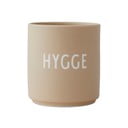 Bež porcelanasta skodelica 300 ml Hygge – Design Letters
