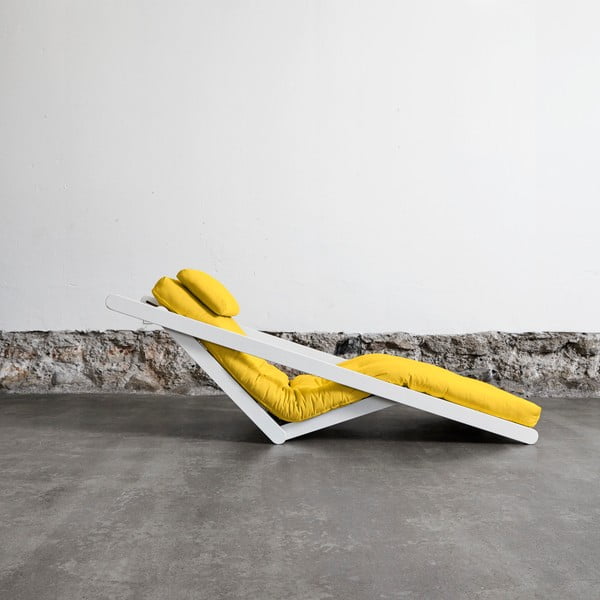 Variabilni lounge stol Karup Figo White/Amarillo-image-1