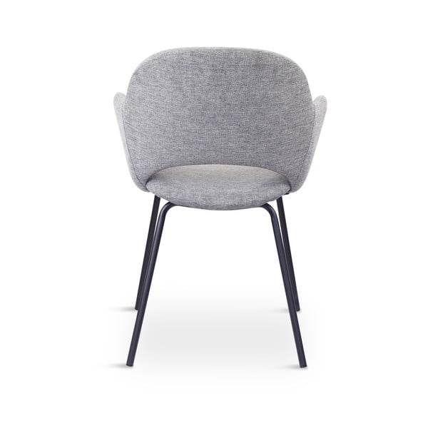 Svetlo sivi oblazinjeni jedilni stoli v kompletu 2 ks Rowley – Unique Furniture-image-3