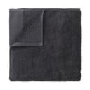 Temno siva bombažna kopalna brisača Blomus, 100 x 200 cm
