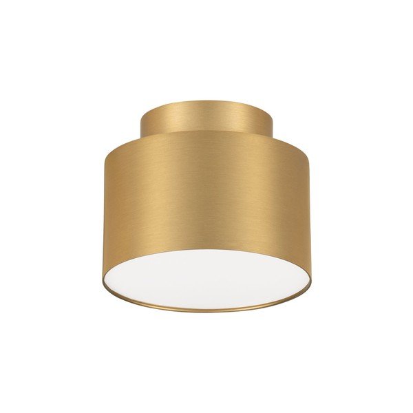 Aluminijasta LED stropna svetilka v zlati barvi Ozen – Nova Luce