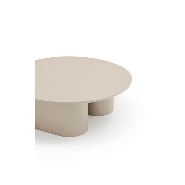 Kremno bela mizica 110x111 cm Totem – Teulat-image-2