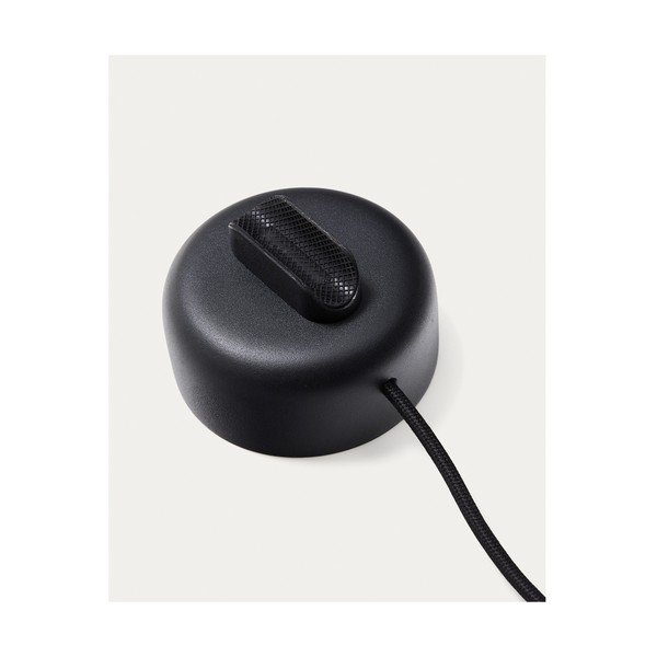 Črno kovinsko LED točkovno svetilo ø 8,5 cm Orey – Kave Home-image-4