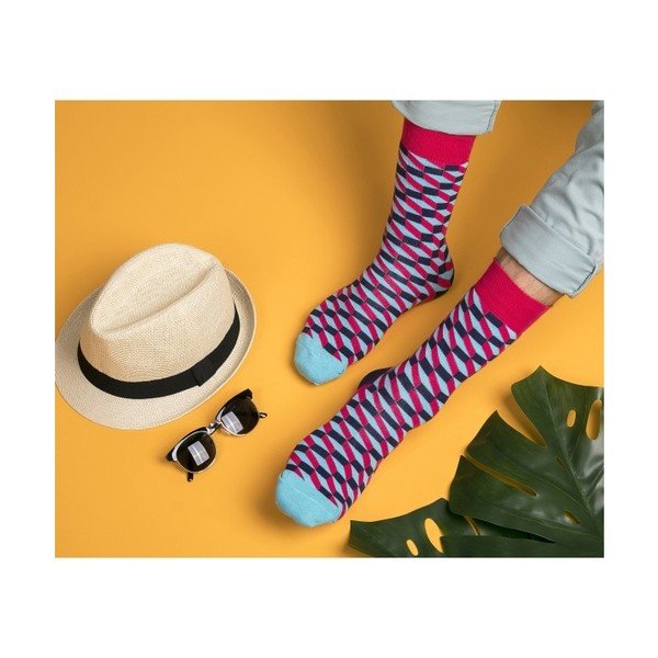 Komplet 5 parov nogavic Funky Steps Blues, velikost 39 - 45-image-1