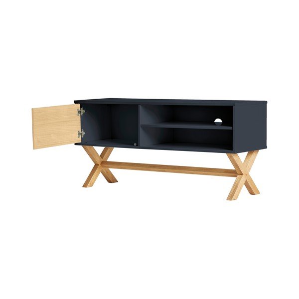Antracitno siva TV mizica Marckeric Leidi, 110 x 52 cm-image-3