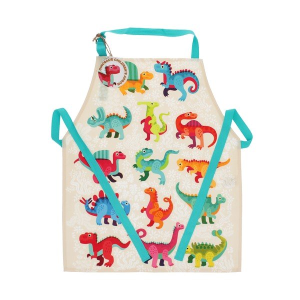 Bombažen otroški predpasnik Baby Dinos – Rex London-image-3