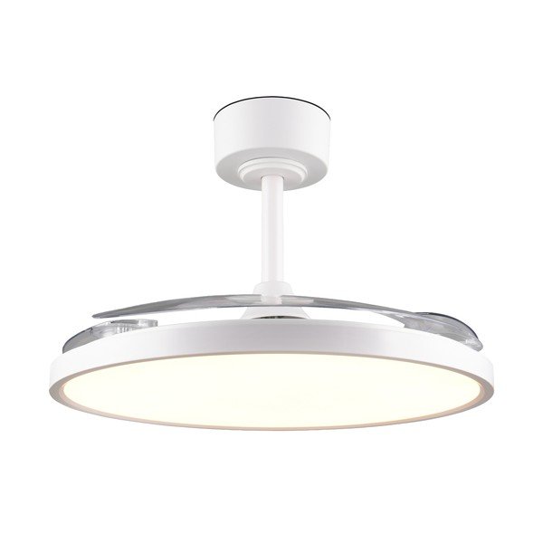 Bela LED stropna svetilka Kasfjord – Trio