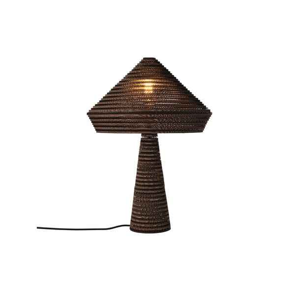 Črna namizna svetilka (višina 54 cm) Alk – Villa Collection
