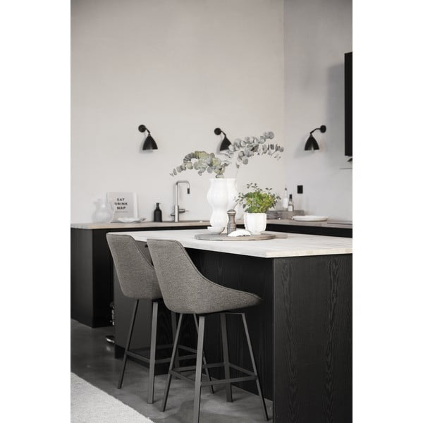 Bež barski stoli v kompletu 2 ks (višina sedeža 65 cm) Alison – Rowico-image-1