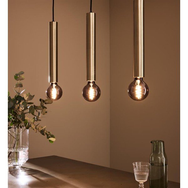 Zlata viseča stropna svetilka Markslöjd Sencillo, dolžina 75 cm-image-1