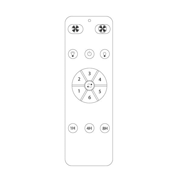 Stropna svetilka s časovnikom in ventilatorjem v svetli naravni barvi ø 13 cm Achilia – SULION-image-3