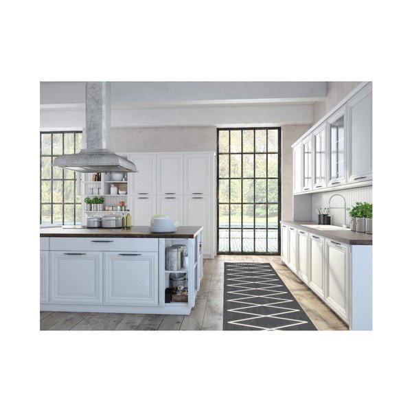 Floorita Fiord temno siva preproga, 60 x 140 cm-image-2