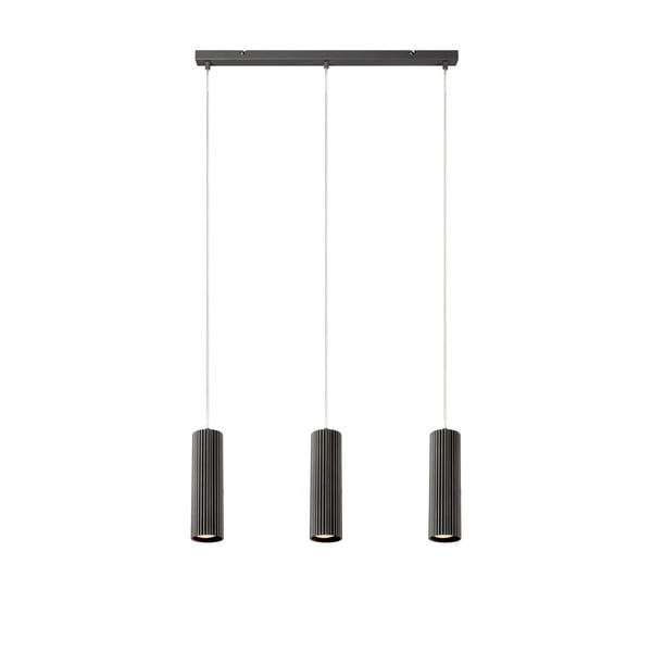 Siva viseča svetilka s kovinskim senčnikom 68x7 cm Costilla - Markslöjd