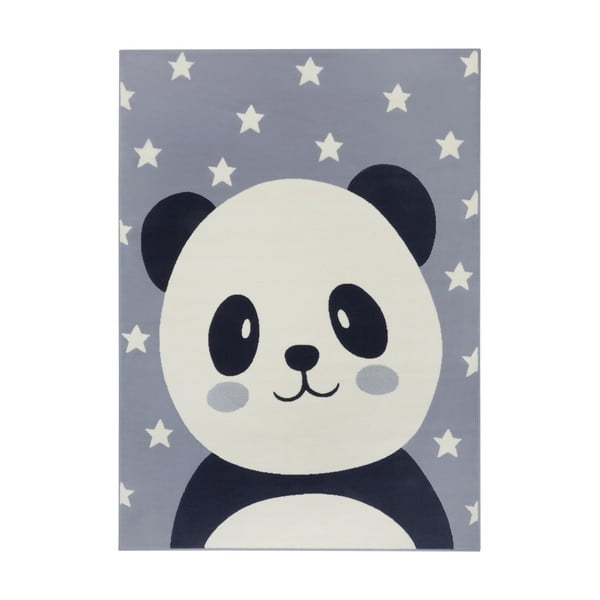 Siva otroška preproga 170x120 cm Panda Pebbles - Hanse Home