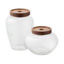 Steklene posode za shranjevanje v kompletu 2 ks Maya – House Nordic