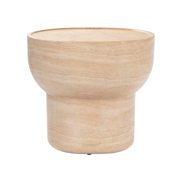 Stranska mizica v kamnitem dekorju 42x50 cm Noble – Zuiver-image-3