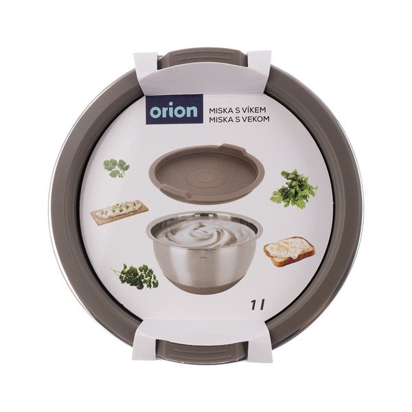 Skleda iz nerjavečega jekla v srebrni barvi ø 16 cm Beige – Orion-image-3