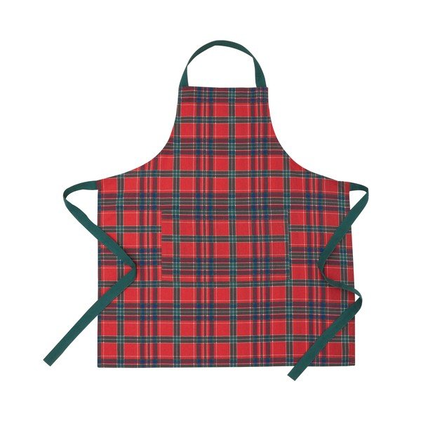 Bombažen predpasnik z božičnim motivom Christmas Tartan Check – Catherine Lansfield