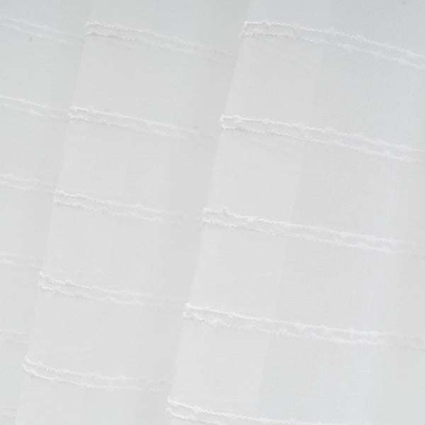 Bela prosojna zavesa 140x260 cm Path – Casa Selección-image-3