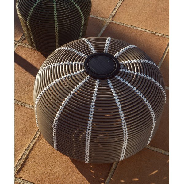 LED namizna/prenosljiva zunanja svetilka s solarnim panelom/na USB ø 50 cm Garoina – Kave Home-image-3