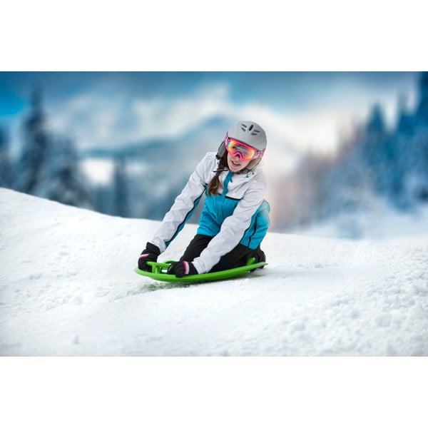 Rdeč bob za sankanje Gizmo Meteor, ⌀ 70 cm-image-1