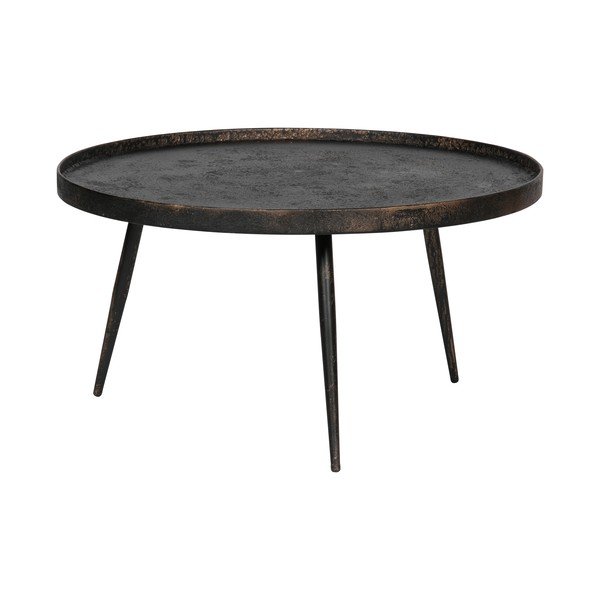 Črna kavna mizica BePureHome Bounds, ø 76 cm-image-2