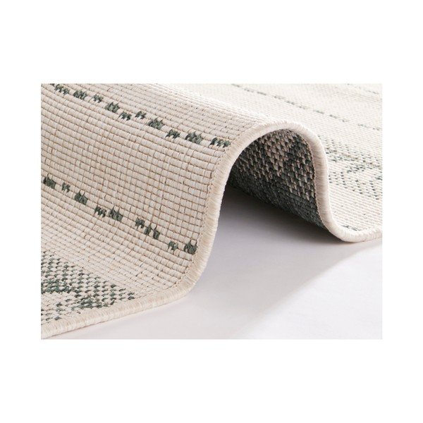 Zeleno-krem zunanja preproga NORTHRUGS Bahamas, 160 x 230 cm-image-3