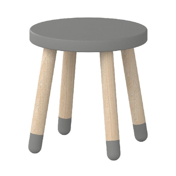 Siv otroški stolček Flexa Dots, ø 30 cm