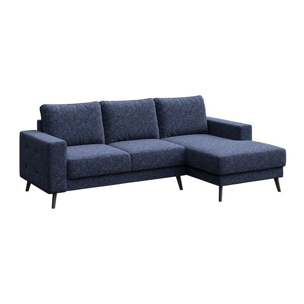 Temno modra kotna sedežna garnitura (desni kot) Fynn – Ghado-image-2