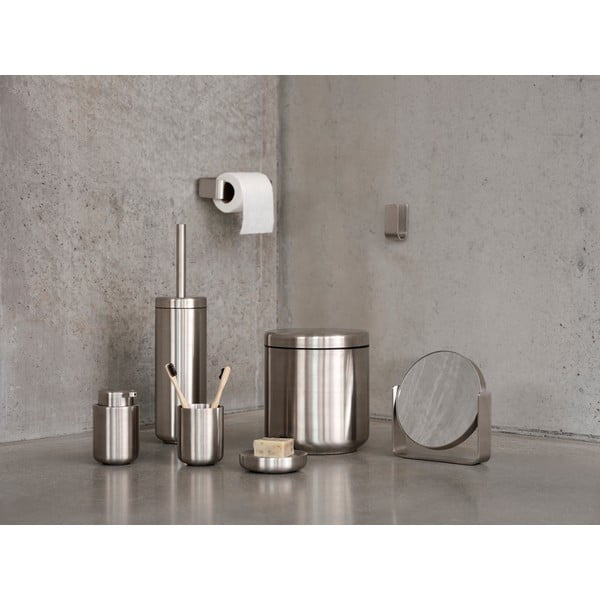 Stensko držalo za toaletni papir iz nerjavečega jekla v mat srebrni barvi Ume – Zone-image-1