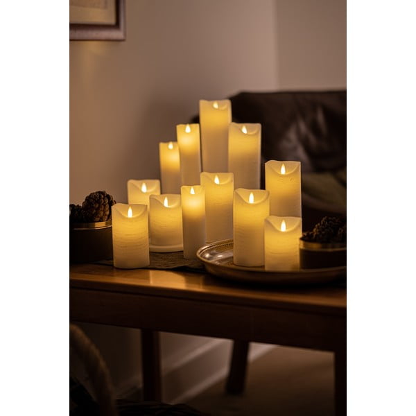 LED sveča (višina 15 cm) Sara – Sirius-image-2