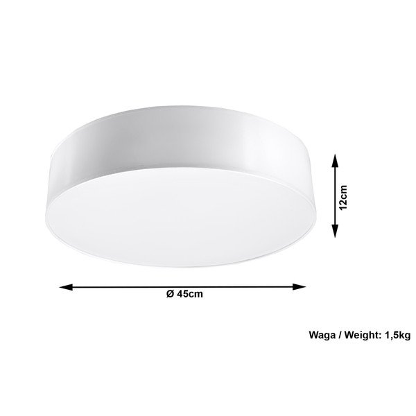 Bela stropna svetilka Sollux Atis Ceiling-image-4