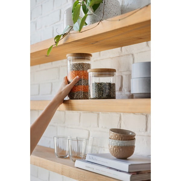 Steklena posoda za shranjevanje razsutih živil Mineral – Bonami Essentials-image-1