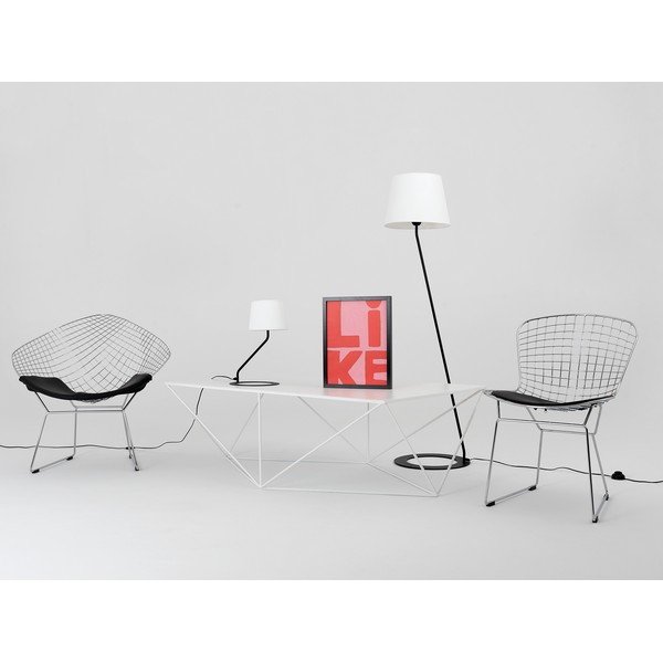 Belo-črna talna svetilka Shade - CustomForm-image-2