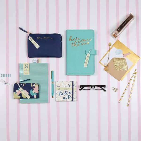 Modra zasedena torbica B Pretty Little Pouch-image-1