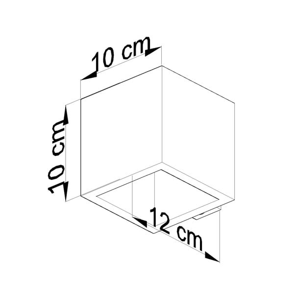 Lesena stenska svetilka Sollux Geo-image-2