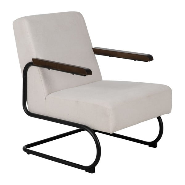 Bež fotelj iz šenilje Industra – Ixia