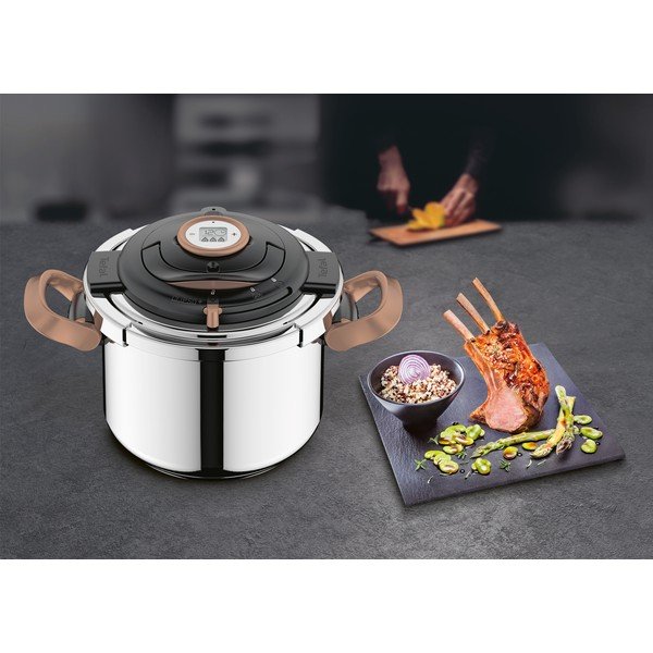 Lonec na pritisk iz nerjavečega jekla 6 l Clipso+ Precision – Tefal-image-1
