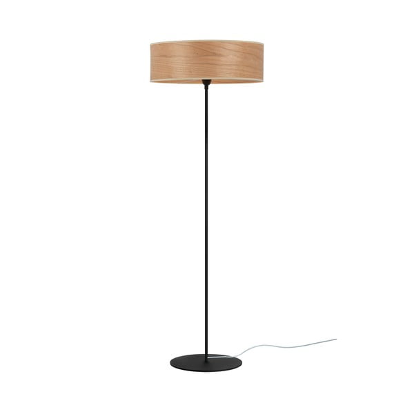 Stoječa svetilka iz češnjevega furnirja Sotto Luce TSURI XL, ø 45 cm-image-1